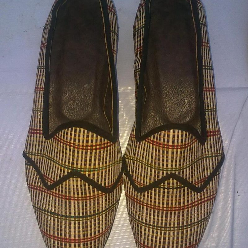 Rafia cover shoe
