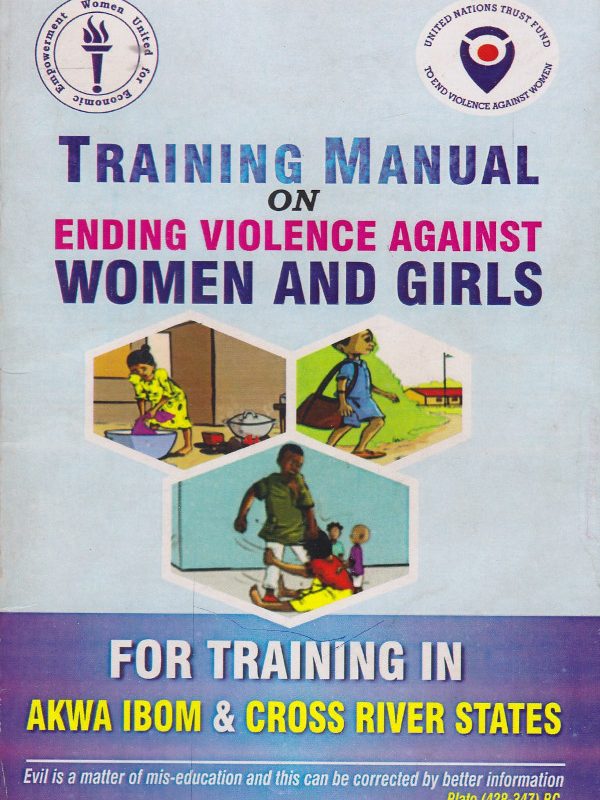 Training Manual on Ending Violence Against Women and Girls